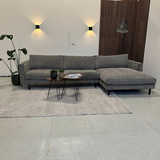 Sofá esquinero acanalado By Side 305x155 cm