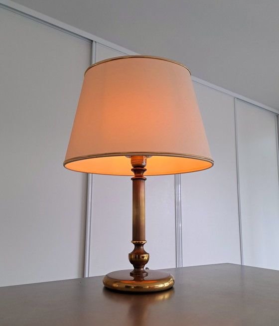 Image 1 of Set Herda Brass Table Lamps