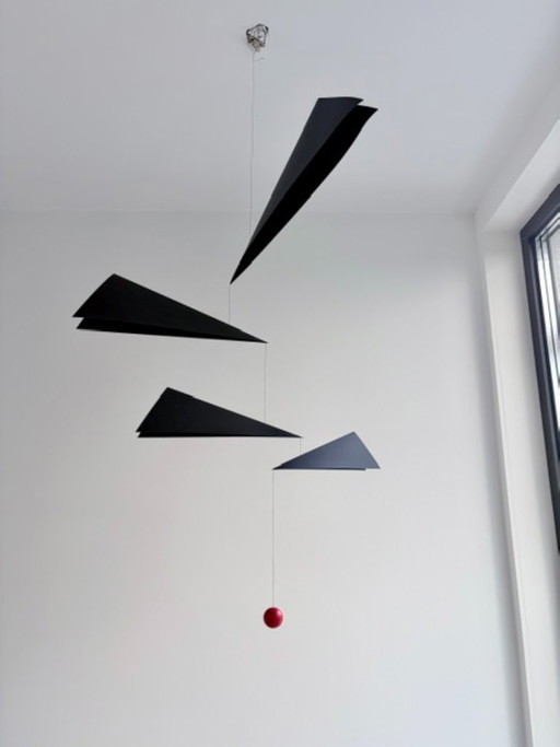 Flensted Mobiles – Wings – Ole Flensted – Deens Design – decoratieve objecten, Plastic, Wood