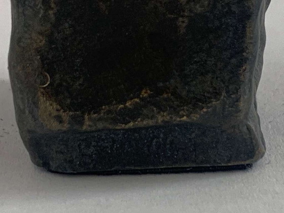 Image 1 of Alfred Hrdlicka - Study for Anthropos, 1981, fully sculpted tin casting, numbered with artist's signature and foundry stamp