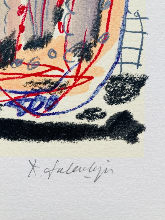 Image 1 of Kees Salentijn - Gato serigráfico