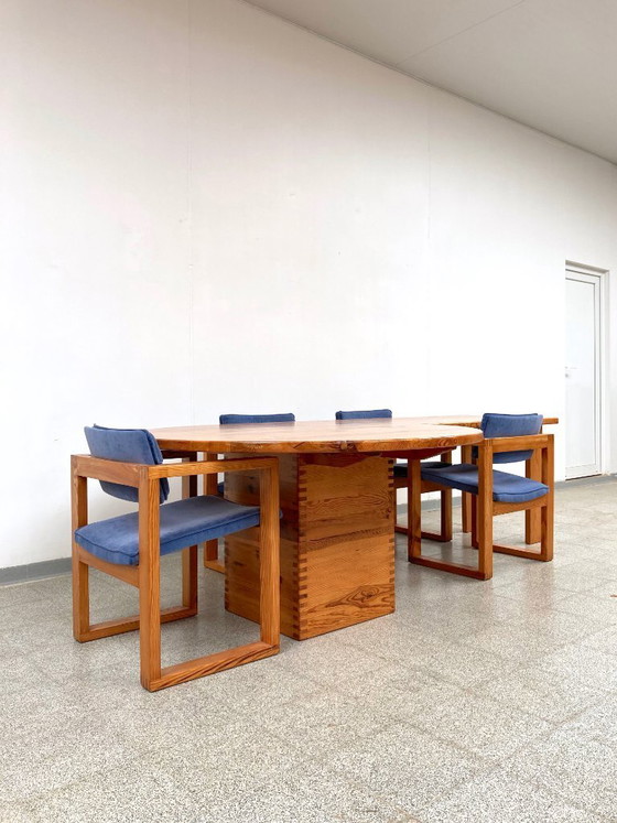 Image 1 of Ensemble de salle à manger complet Ate van Apeldoorn, design vintage