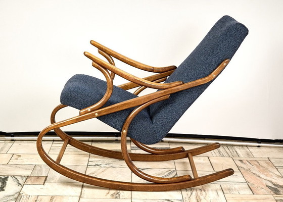 Image 1 of Mecedora de madera curvada de Ton, década de 1960, Checoslovaquia