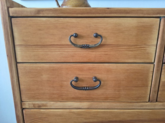 Image 1 of Pine chest of drawers