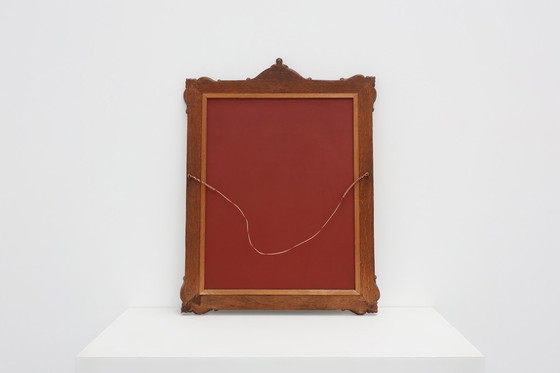 Image 1 of Specchio barocco in legno intagliato e bisellato in stile Luigi XV, Francia, anni 1900