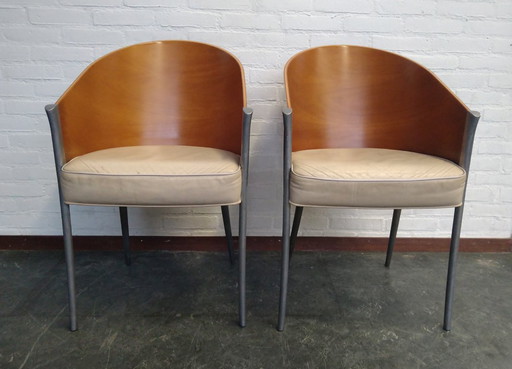 2 chaises Philippe Starck King Costes Aleph pour Driade