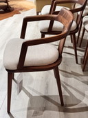 Ensemble de 6 chaises Tilly de Porada en noyer