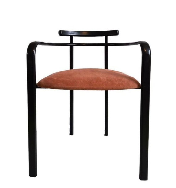 Image 1 of Satz von drei postmodernen Designstühlen im Memphis-Stil Carlo Bimbi für Segis Italien