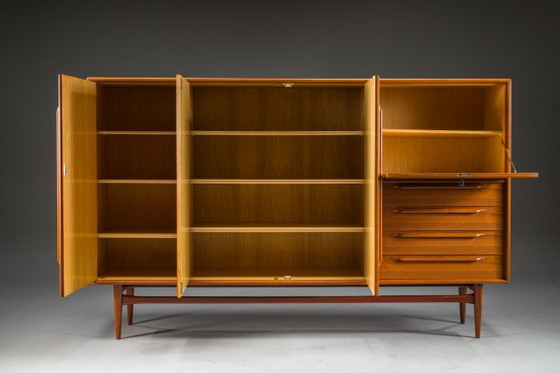Image 1 of Highboard van Heinrich Riestenpatt voor RT 200 Möbel, Duitsland, jaren 60.