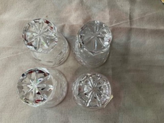 Image 1 of Autenthiek Bohemian hooglanskristal mondgeblazen en handgeslepen