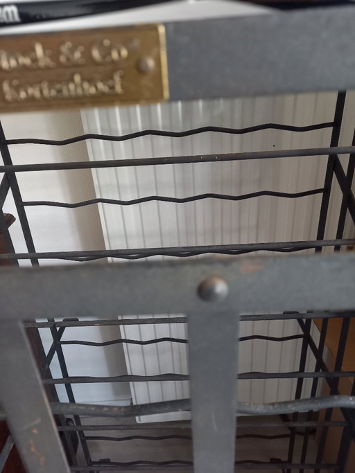 Antique wine rack
