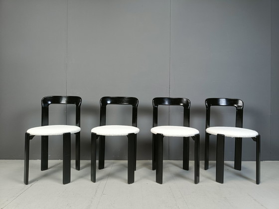 Image 1 of Bruno Rey Eetkamerstoelen Set Van 4