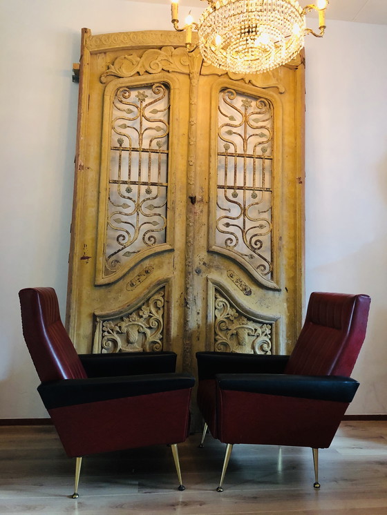 Image 1 of Vintage relaxchairs & eyecatchers ‘Jack & Jones’ MayaMandragora 