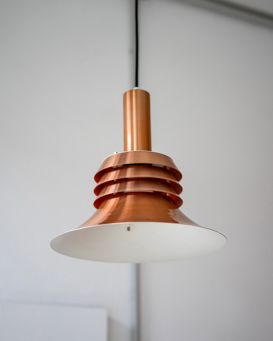 Image 1 of Swedish Copper Pendant Lamp