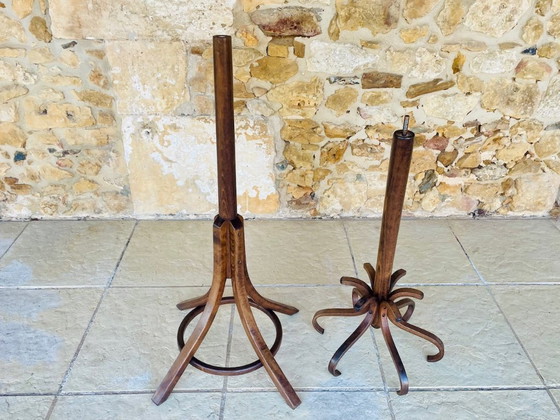 Image 1 of Porte-manteau sur pied de style moderne du milieu du siècle, par Baumann, années 1960