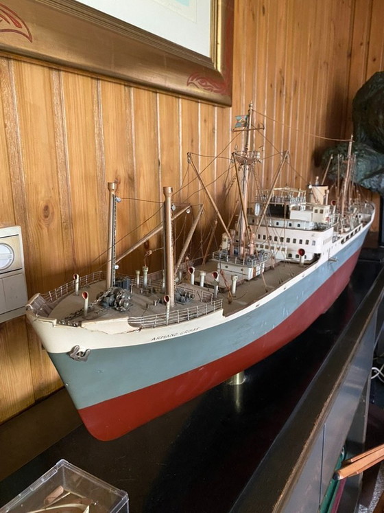 Image 1 of Vintage boat model
