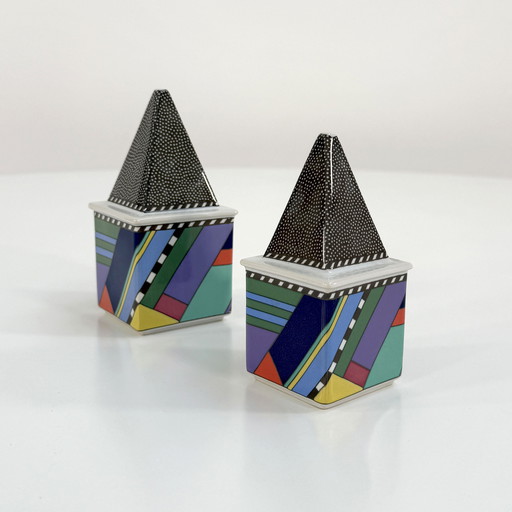 Salt & Pepper Metropol by Barbara Brenner for Rosenthal Studio, 1990s