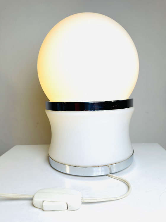 Image 1 of LAMPE DE TABLE EN FORME DE DÔME PAR GOFFREDO REGGIANI POUR REGGIANI LIGHTING, ITALIE, années 1960