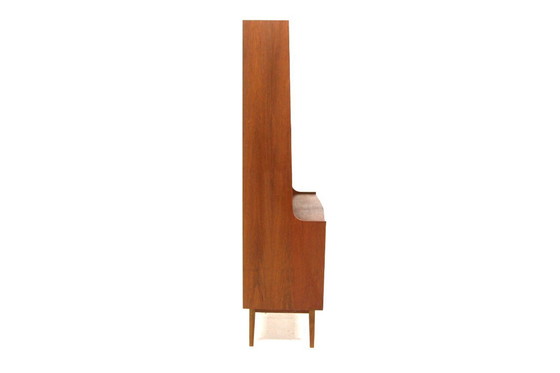 Image 1 of Scandinavische teakhouten secretaire, Zweden, 1960