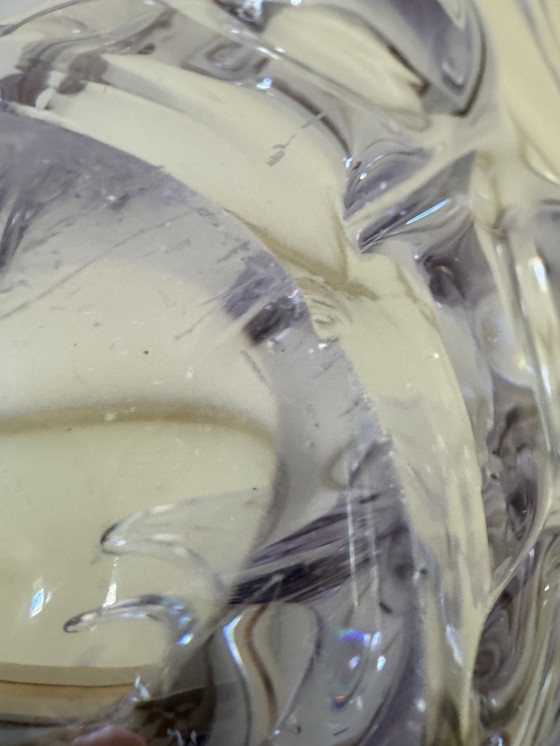 Image 1 of 60s neodymium crystal bowl