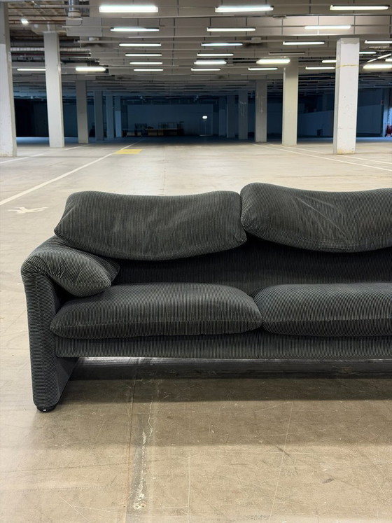 Image 1 of Cassina 3-seater Maralunga Sofa | Vintage