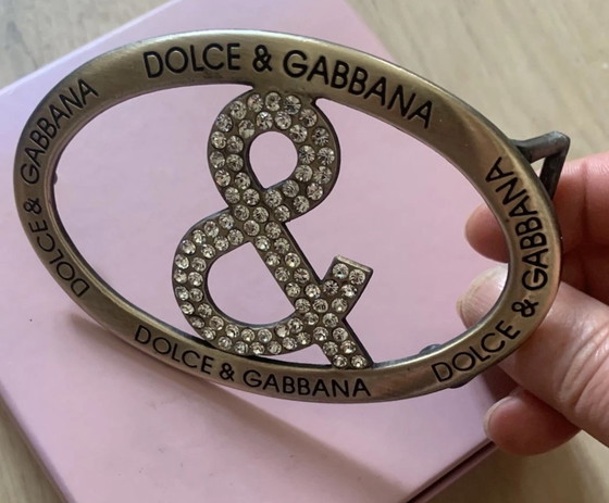 Vintage 80/90 : Superbe et rare boucle de ceinture Dolce Gabbana – Cadeaux, Metal, Other (photo 5 of 6)