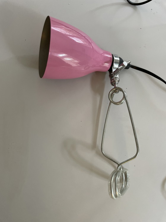 Projecteur à pince rose gai - Culot E14 – Spots, Metal (photo 7 of 7)