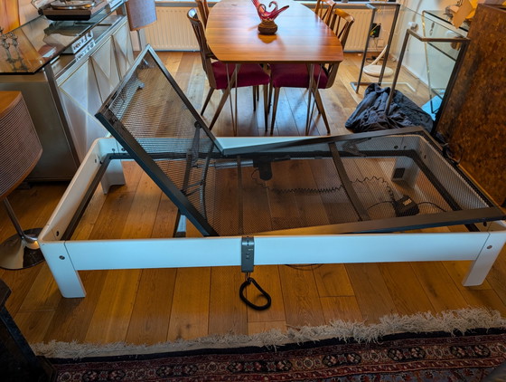 Auping Auronde 90 X 200 Wit ELEKTRISCH – Eenpersoonsbedden, Metal, Wood (photo 5 of 10)