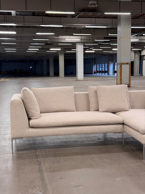 Image 1 of Sofá esquinero Charles de B&B Italia | Gris topo