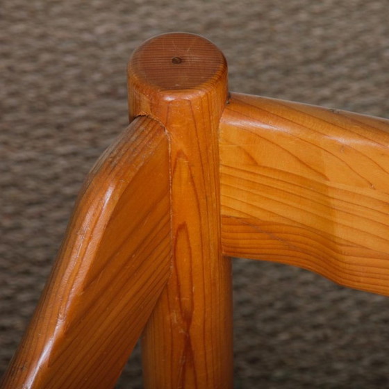Pair of Carimate Armchairs by Vico Magistretti for Cassina, 1960, Wood, Brown (photo 5 of 7)