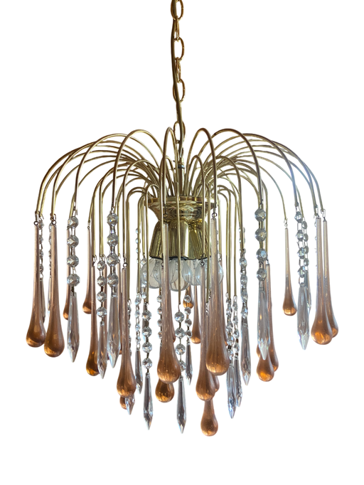 Hollywood Regency hanging lamp