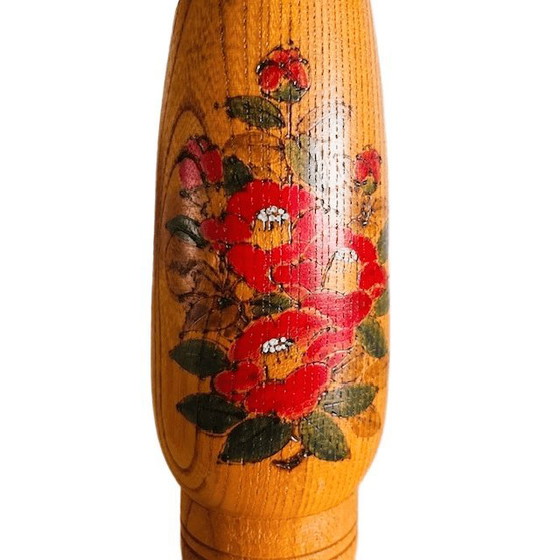 Image 1 of Vintage Japanse Sosaku Kokeshi pop Sato Suigai 1960's