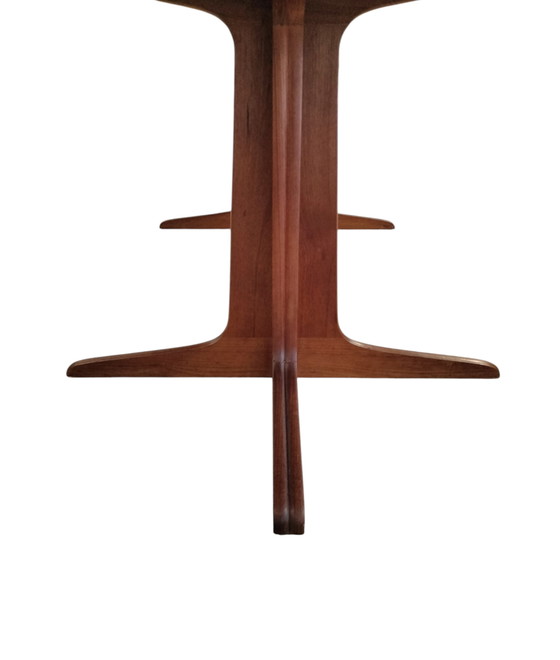Image 1 of Vintage teak Danish round dining table VV Møbler