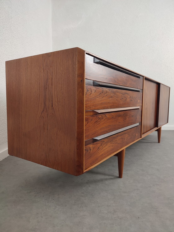 Image 1 of Ib Kofod Larsen 50's rosewood + teak sideboard 
