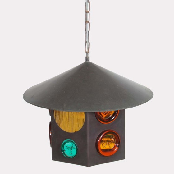 Image 1 of Lampada a sospensione di Erik Sylvester Höglund per Kosta Boda, 1960