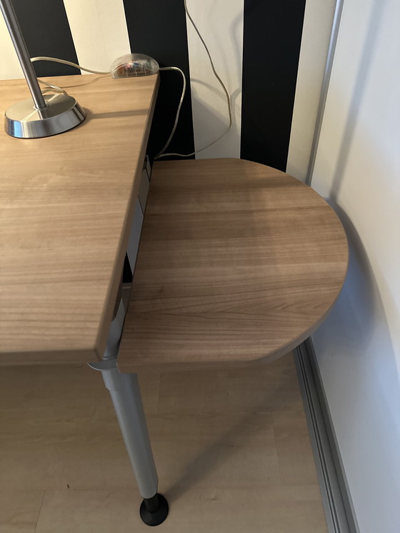 Image 1 of Scrivania + contenitore con ruote + sedia da ufficio Palmberg