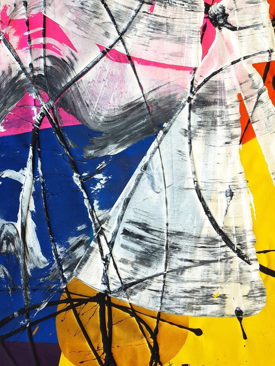 Image 1 of Jürgen Angeler - Pink Heart - 200 x 140 cm