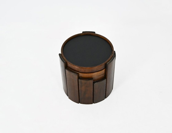 Image 1 of Satztische Modell 780 von Gianfranco Frattini für Cassina, 1960er Jahre, 4er-Set