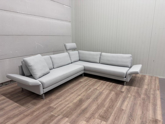 Image 1 of Rolf Benz Vida corner sofa gray new condition