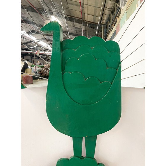 Image 1 of Vintage “Pavone” mirror by Sirio Alessandri for Pallucco, 1970