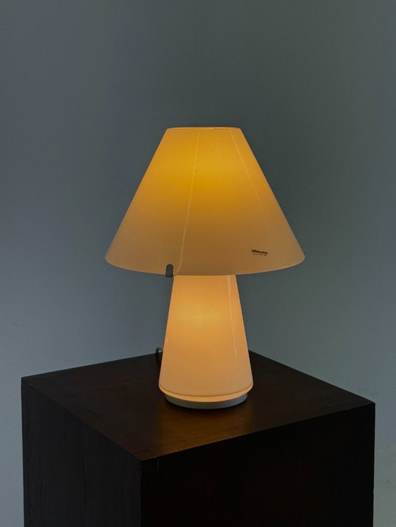 Image 1 of Lampe de table vintage italienne à champignon par Carlo Nason pour AV Mazzega small