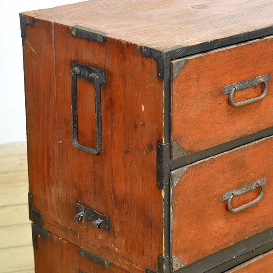 Image 1 of Commode japonaise Tansu, vers 1870