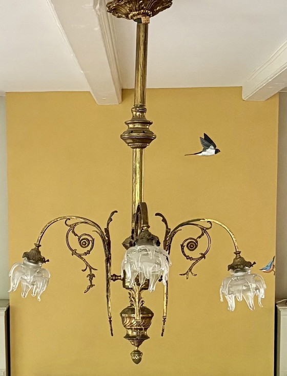 Image 1 of Fantastico lampadario Art Déco