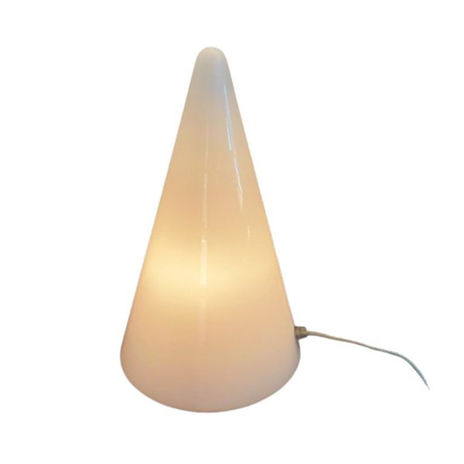 Ilu di Vetro - TeePee Lamp - Frosted White Glass Cone, in great condition, Extra Large model (35cm)
