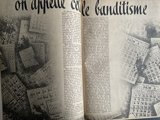 Image 1 of Exceptionnelle et rarissime brochure L’armée du crime 1944