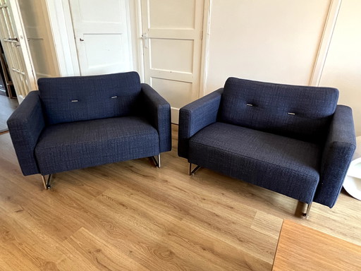 Set Van 2 Artifort Mare Stoelen / Loveseats / Fauteuil