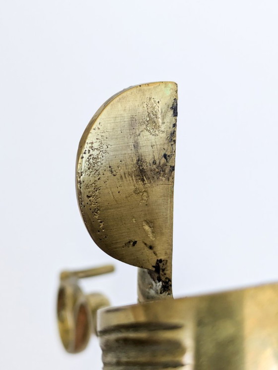 Spegnicandele vintage in ottone a forma di forbici – Oggetti decorativi, Brass (photo 13 of 15)