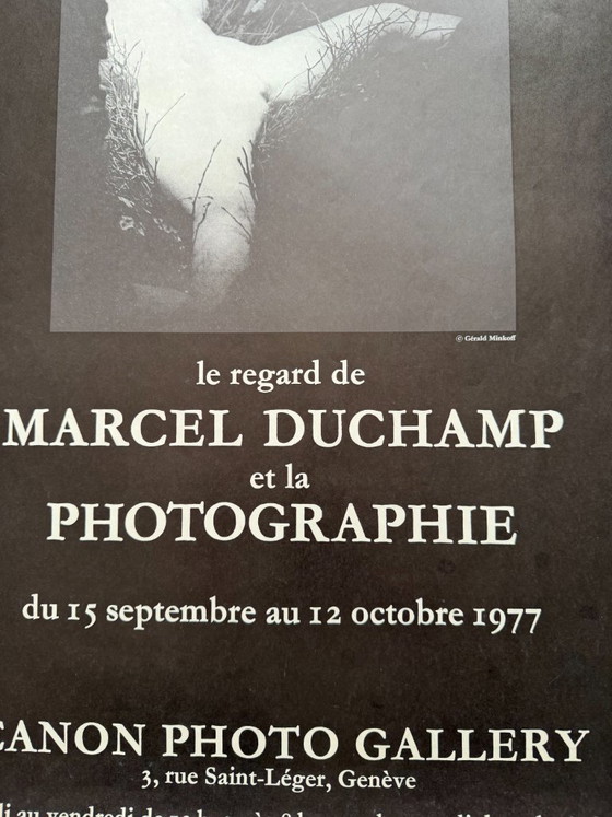 Gerald Minkoff (1937–2009), Marcel Duchamps perspectief op fotografie, 1977, gedrukt in Zwitserland – Posters (photo 9 of 10)