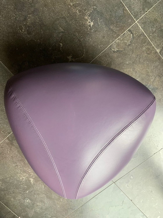 Image 1 of Fauteuil Leolux Pallon avec repose-pieds