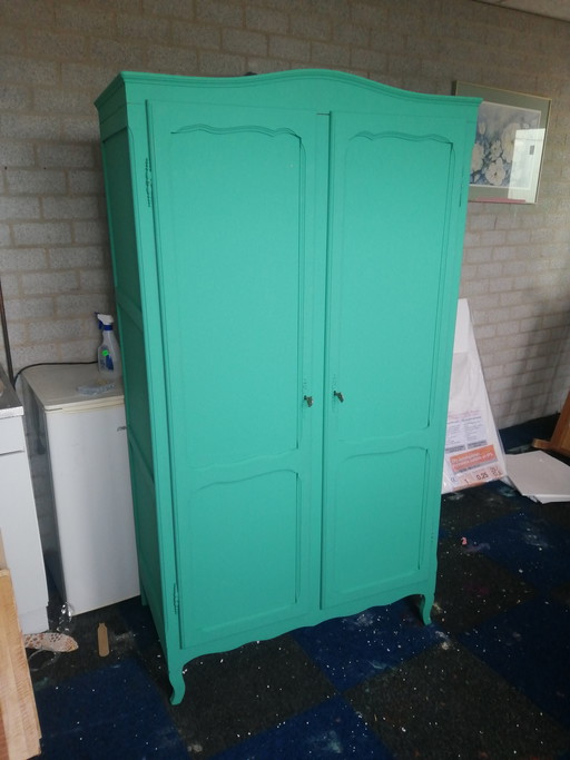 Kledingkast Vintage applegreen